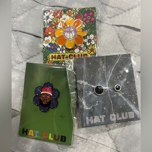 HAT CLUB FLOWER HEAD PIN Super Bloom Collection Limited for New Era Fitted Caps